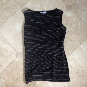 Bailey 44 Large Black tank with Mesh detail